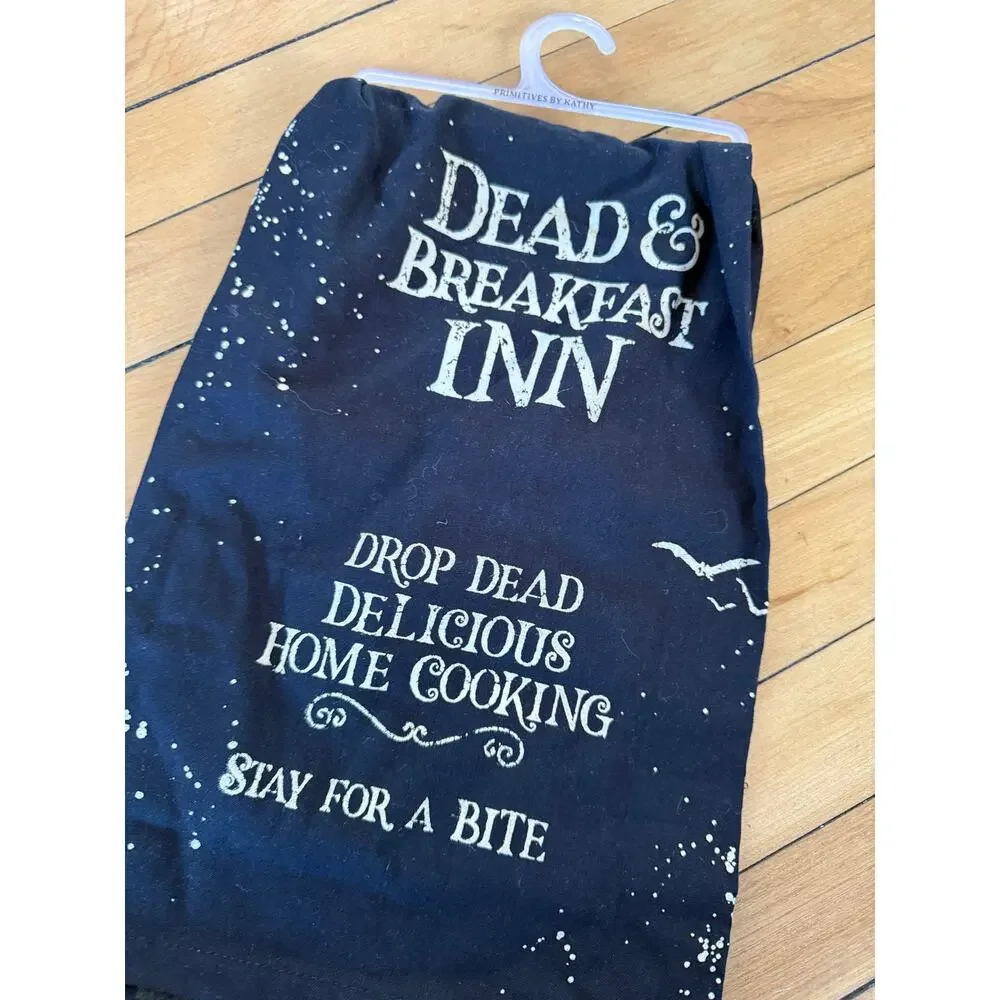 NWT Primitives by Kathy Dead And Breakfast Inn Kitchen Towel‎